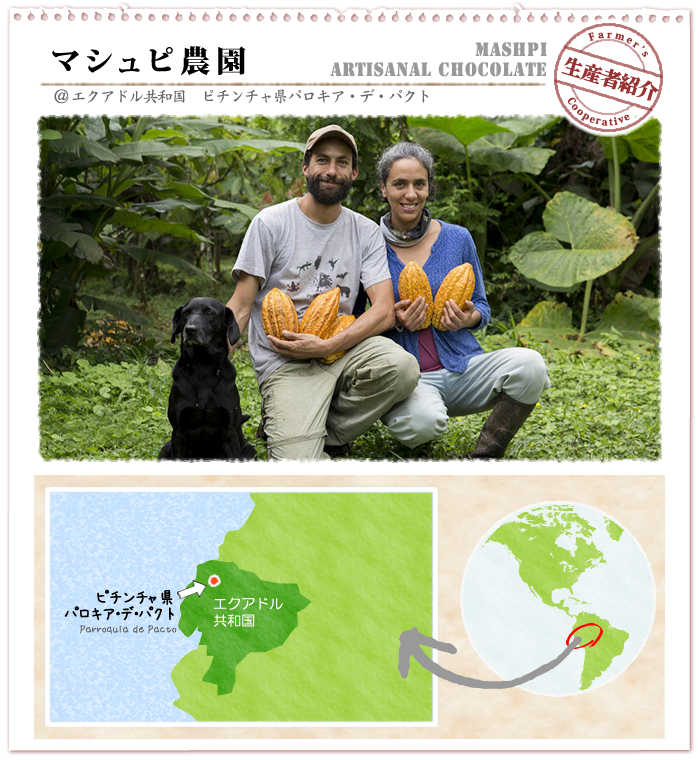 グアテマラ　マシュピ農園 タイトルと地図
