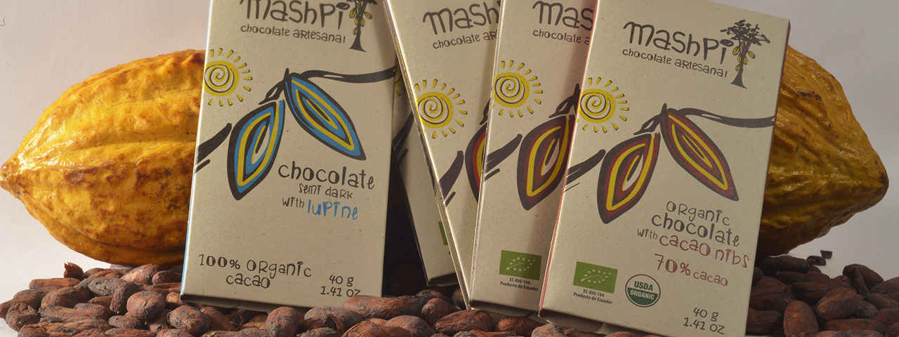 マシュピ農園の手作りフェアトレード・オーガニックチョコレート（写真提供Mashpi Chocolater?a Artesanal）